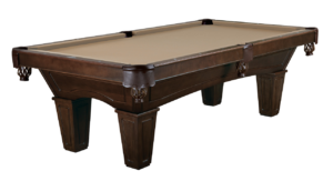 Brunswick Billiards Allenton Pool Table Espresso Tapered Leg