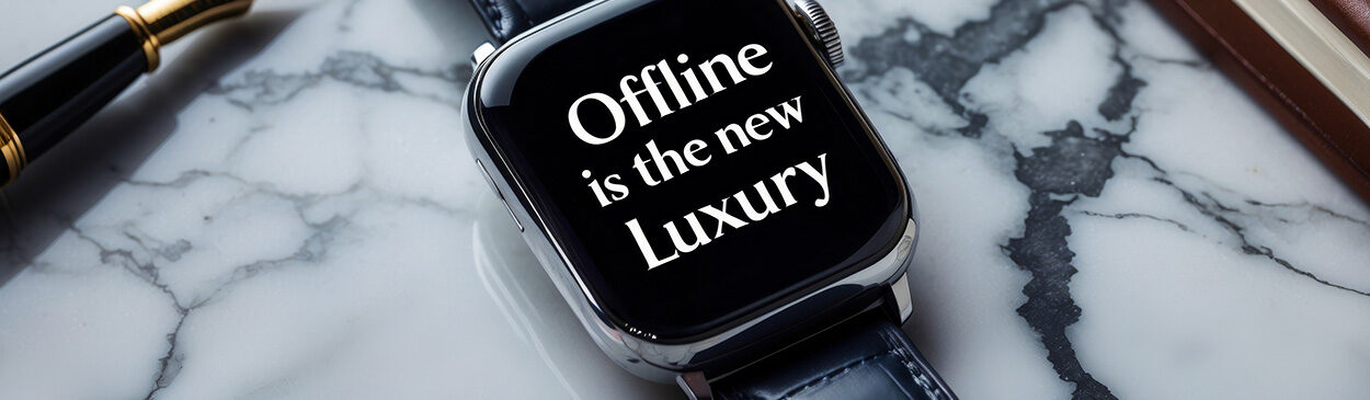 Analog Living - Offline is the New Luxury