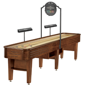 Brunswick Billiards Andover II in Chestnut with Lights and Scorer