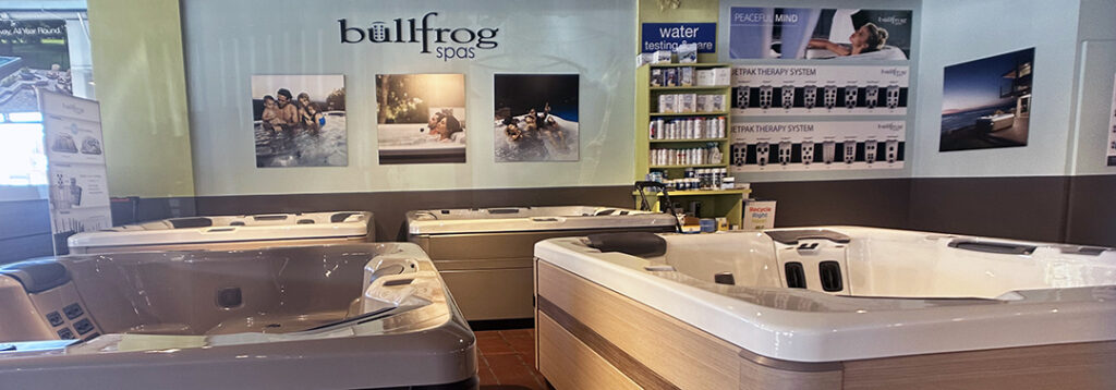 Bullfrog Spas Floor Model Sale is On | Skillful Home | Portland Maine