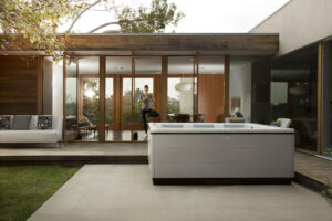 Bullfrog Spas STIL Series Hot Tub with modern design and customizable