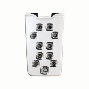 DeepRelief JetPak by Bullfrog Spas with 10 high-intensity jets for targeted back relief