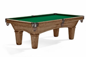 Brunswick Billiards Glenwood Pool Table Rustic Dark Brown