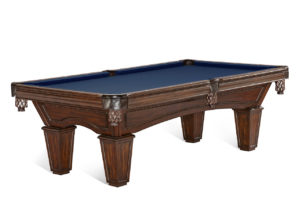 Brunswick Billiards Glenwood Pool Table Tuscana Blue Cloth