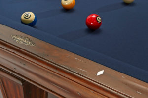 Brunswick Billiards Glenwood Pool Table Rail Tuscana Detail