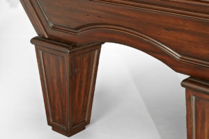 Brunswick Billiards Glenwood Pool Table Leg Tuscana Detail