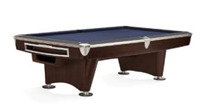 Brunswick Billiards Gold Crown II Pool Table in Walnut with Ball Return