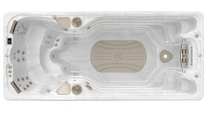 HydroPool 17AX AquaSport Swim Spa - top side