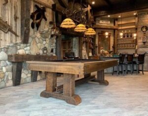 Olhausen Billiards Game room of the Month Winner August 2019 - Available at Skillful Home Recreation Portland, Maine 
