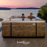 Bullfrog Spa backyard retreat - available at Skillful Home in Portland Maine