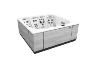 Bullfrog Spas M7 - corner view