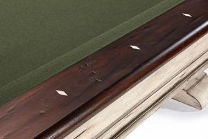 Brunswick Billiards Mackenzie Pool Table - Rail Detail