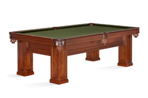 Brunswick Billiards Oakland II Pool Table in Chestnut