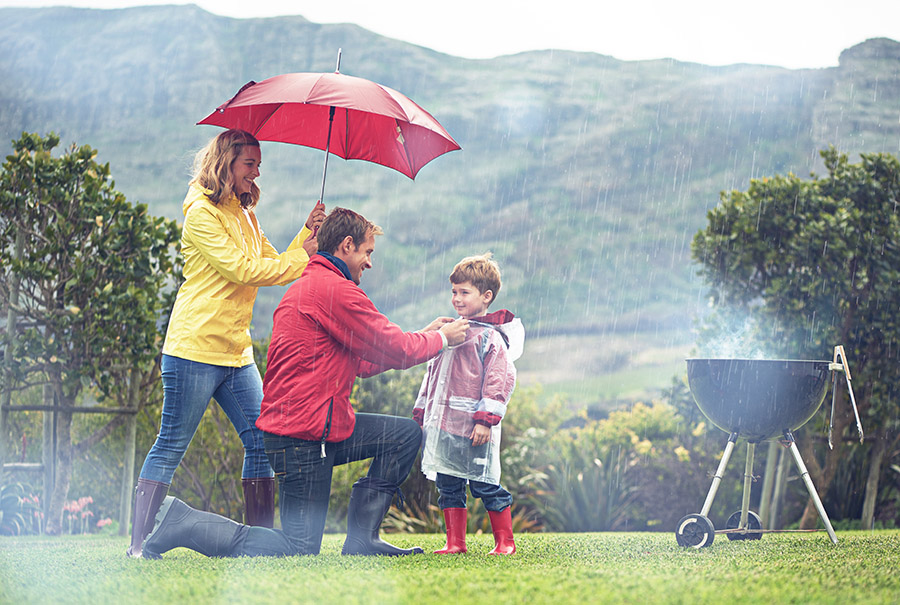Rainy Family Vacation in Maine