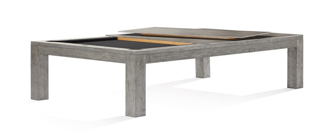 Brunswick Sanibel Pool Table Dining Top at Skillful Home recreation | Portland Maine