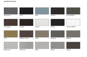 Trica Stools paint Swatches