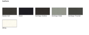 Trica Stool Leather Swatches