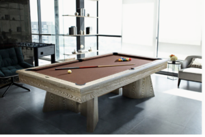Brunswick Sagrada Pool Table in Game Room