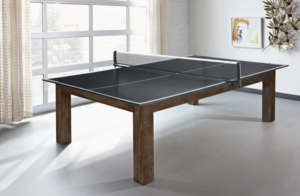 Brunswick Soho Pool Table in Home With Table Tennis Top