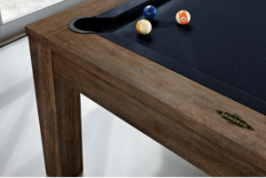 Brunswick Soho Pool Table - Corner Rail View
