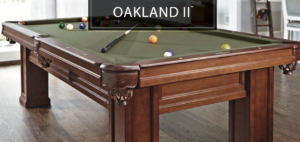Brunswick Oakland II Pool Table in Room