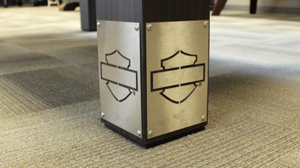 Olhausen Harley-Davidson Maple Pool Table - detail 2