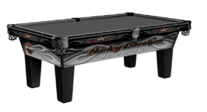 Olhausen Harley-Davidson Laminate Pool Table - 3/4 view