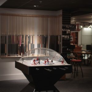 Skillful Home Recreation Showroom featuring Dome Hockey