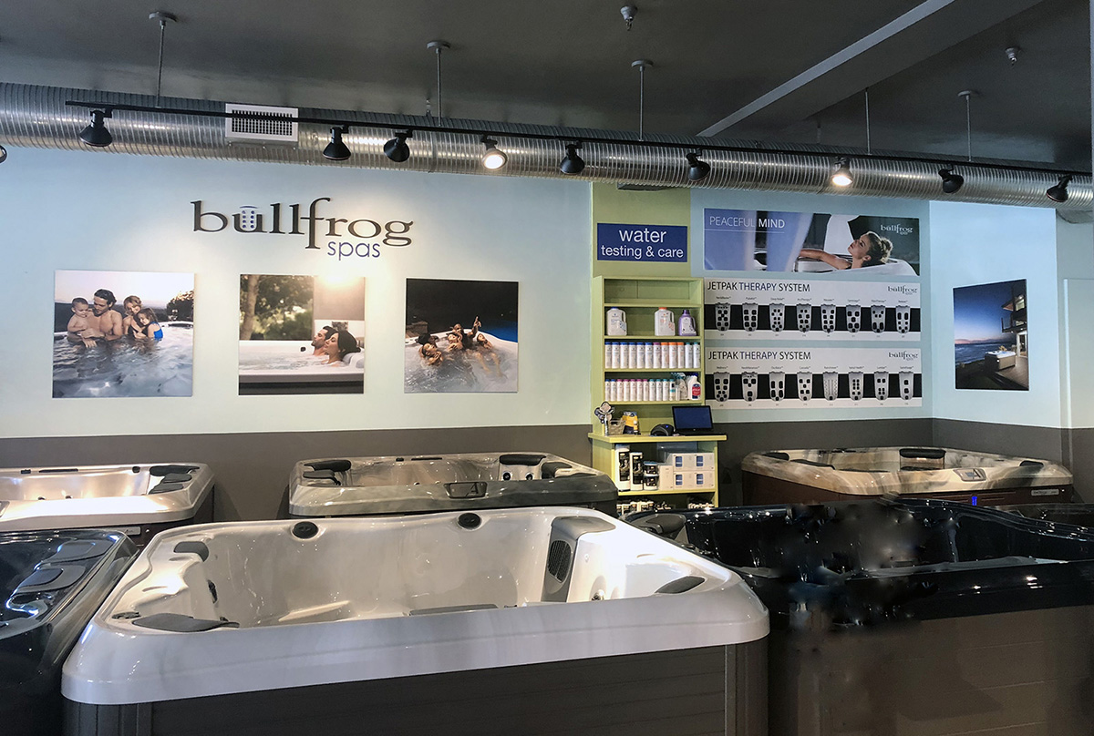 Special Pricing on Bullfrog Spas at Skillful Home Portland Maine