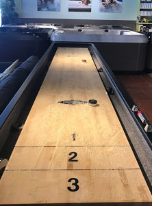 Skillful Home Shuffleboard