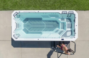 Bullfrog Spas Swim Spa with Swimdek