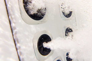 Bullfrog Spas Underwater Jets - clean mineral water